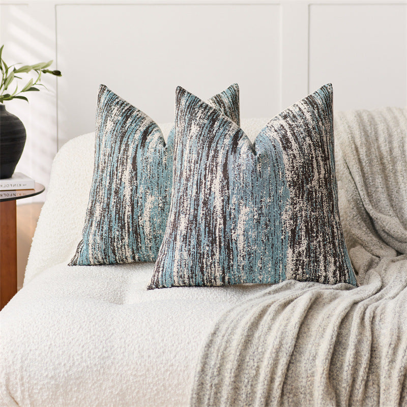 Textured Woven Throw Pillow Cover