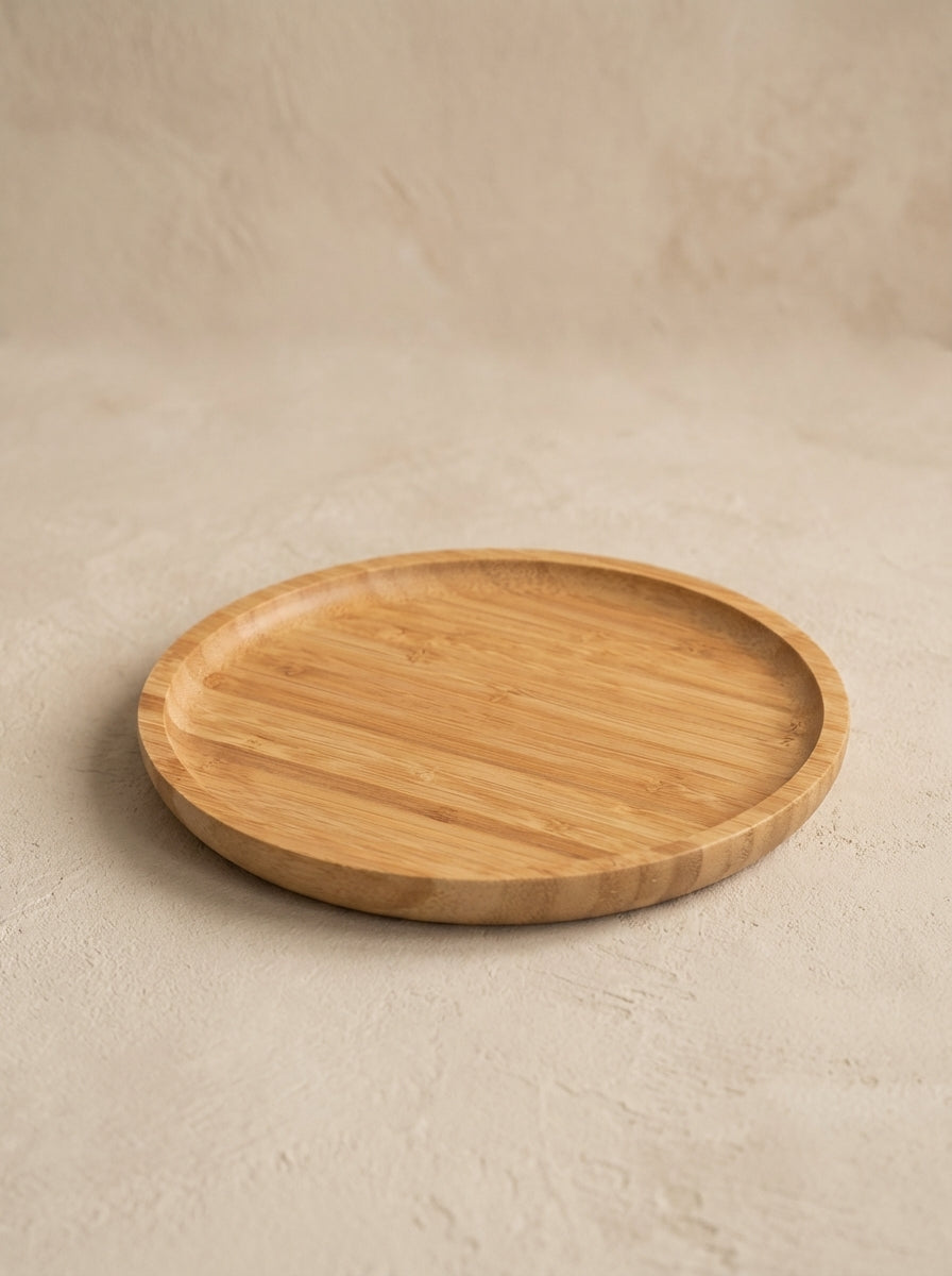 Natural Bamboo Serving Tray