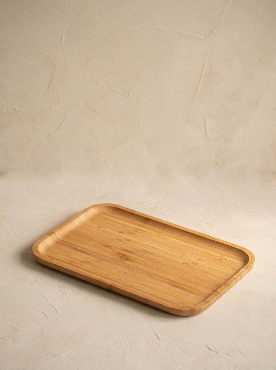 Natural Bamboo Serving Tray
