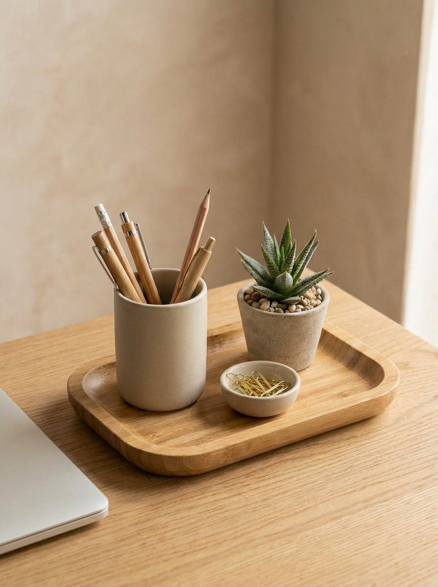 Natural Bamboo Serving Tray